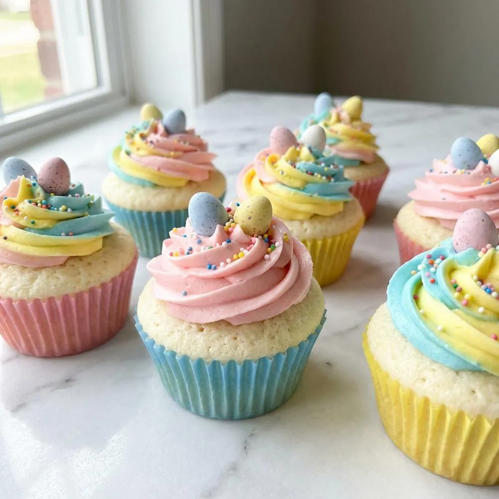Secret to the best Easter Cupcakes in 3 easy steps