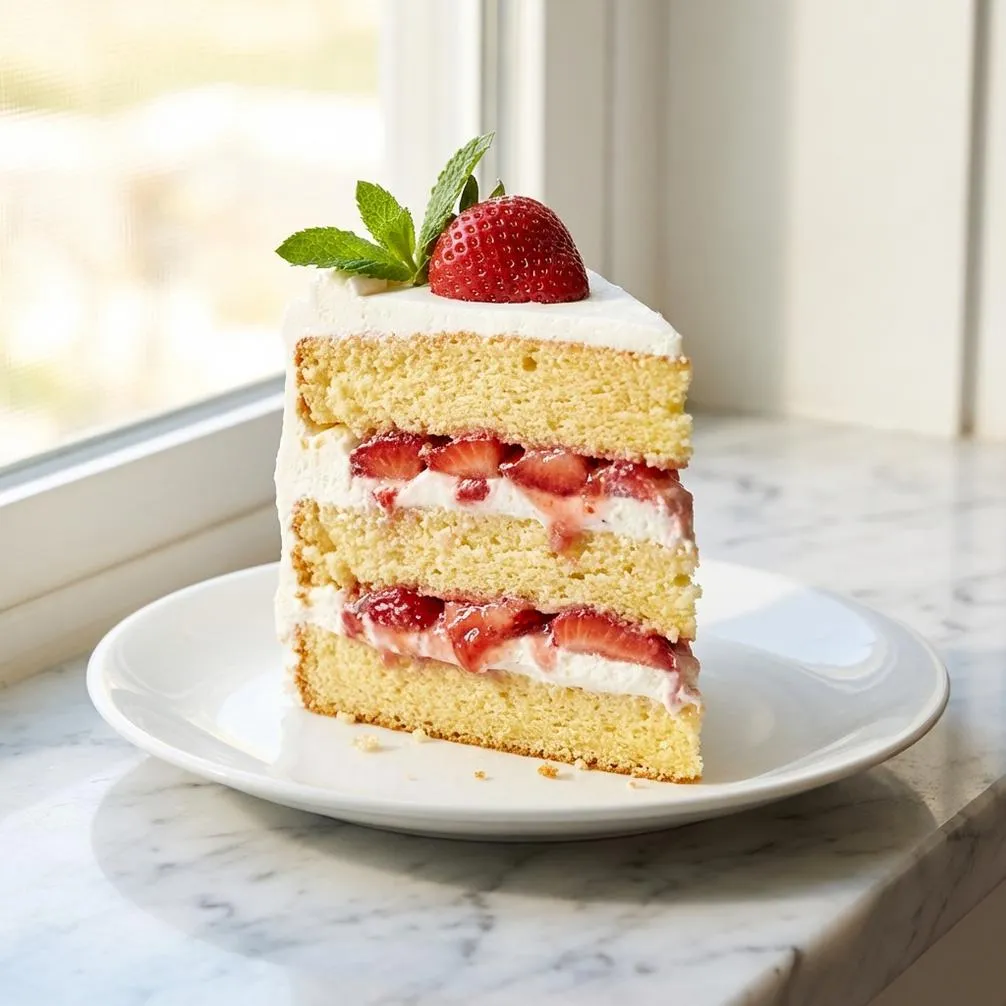 Easy recipe for Gluten Free Strawberry Shortcake Cake in 30