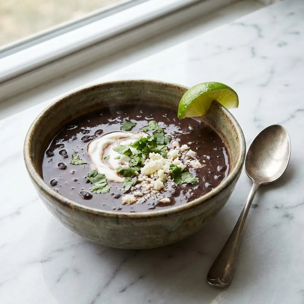 Best Way to Make Black Bean Soup in 30 Minutes