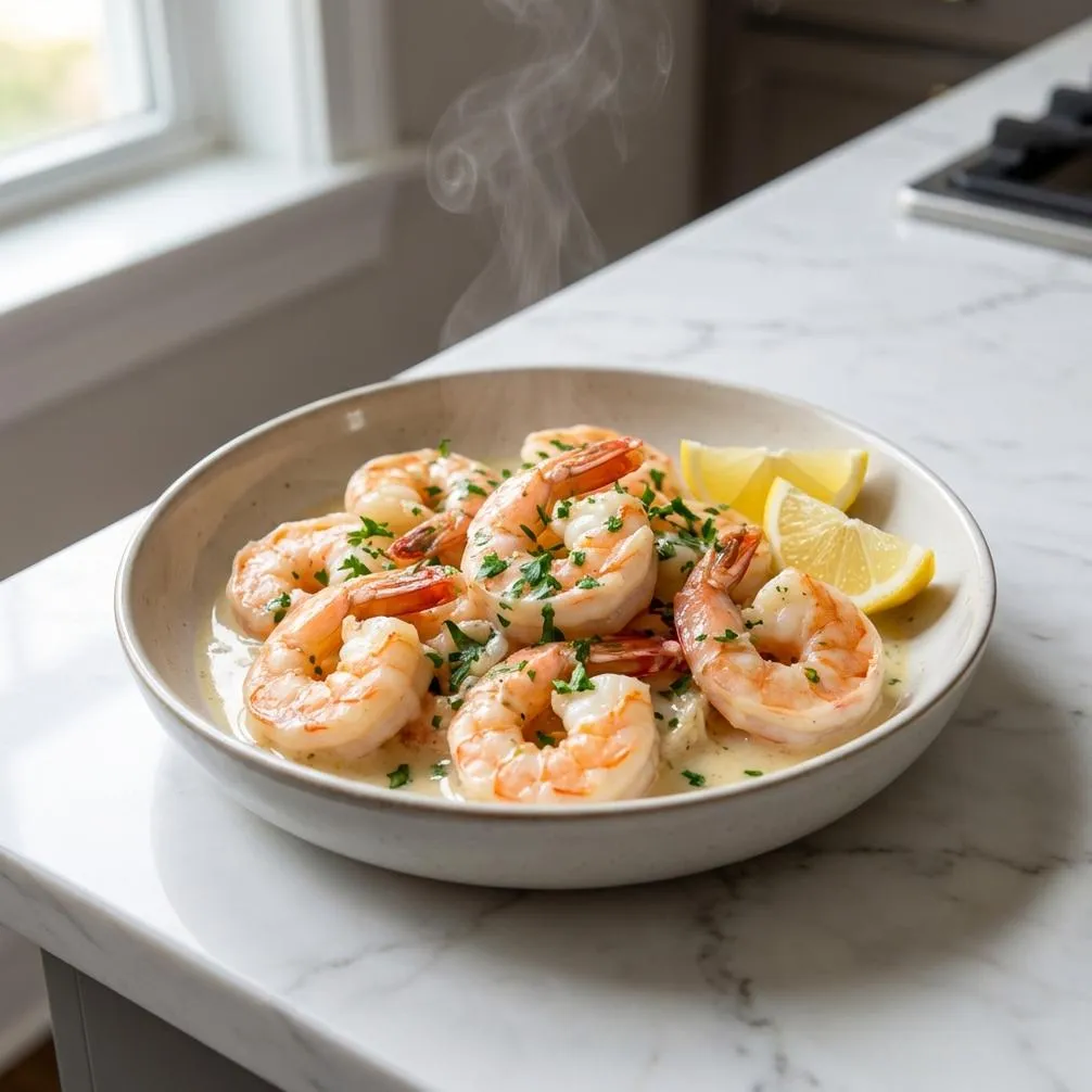 The Secret to the Best Creamy Garlic Shrimp