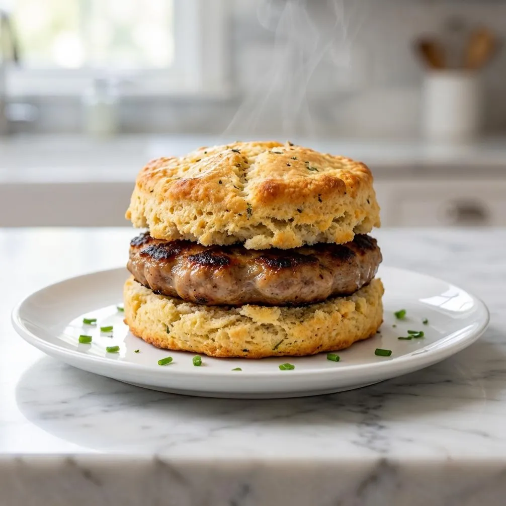 Keto Sausage And Biscuits