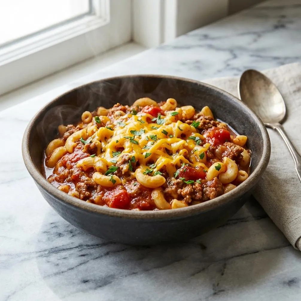 Old Fashioned Goulash in 30 Mins