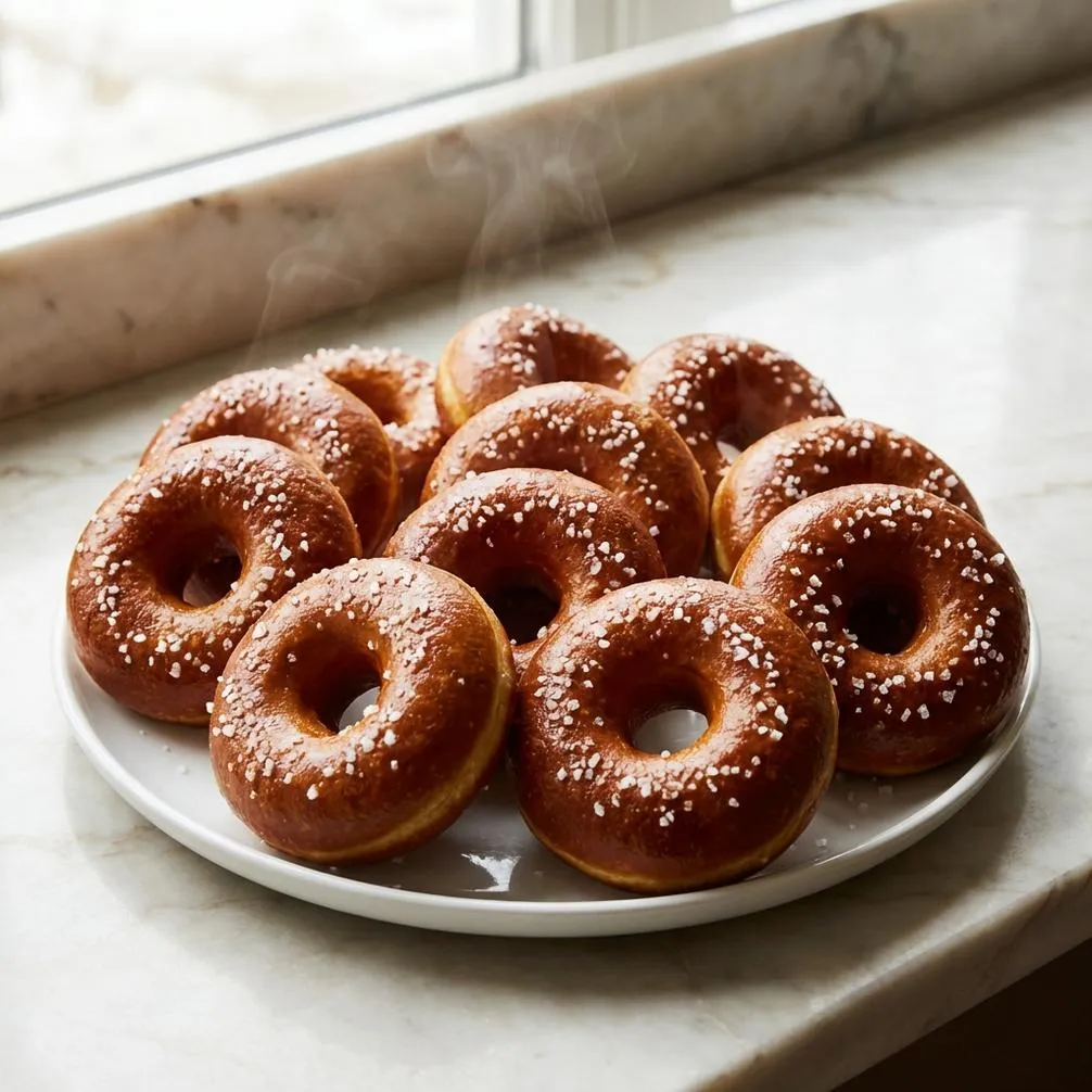Secret to the Best Pretzel Donuts in 3 Steps