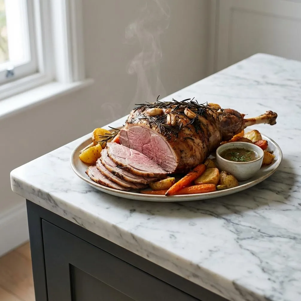 Secret to the best Roast Leg Of Lamb
