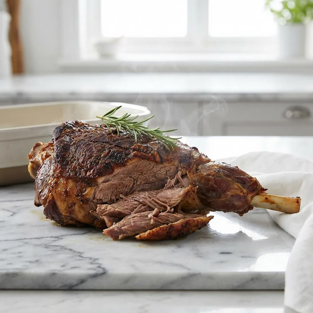 How to cook Savory Slow-Roast Lamb Shoulder