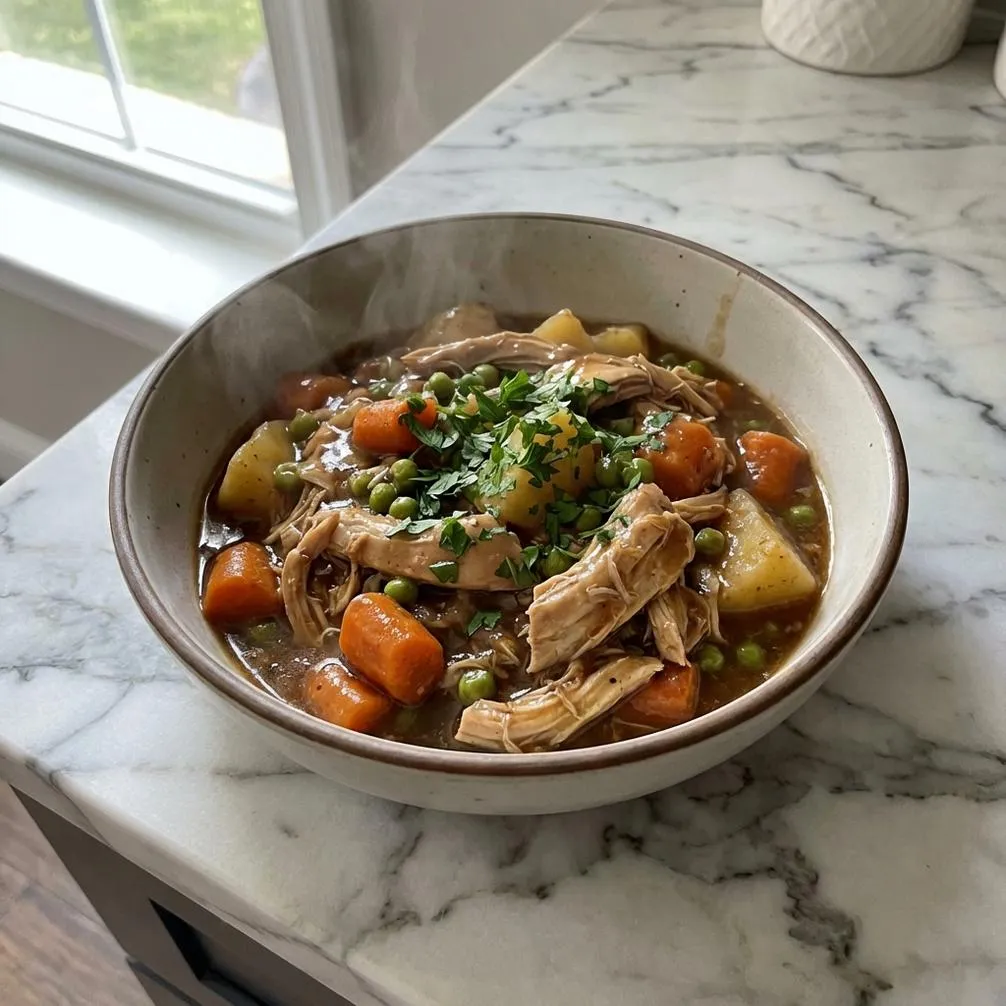 Slow-Cooked Chicken Casserole
