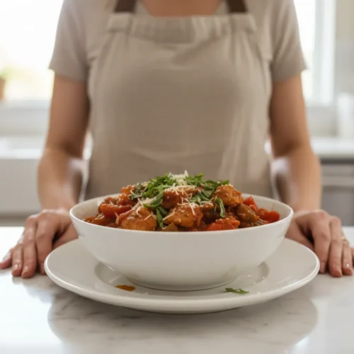 Slow Cooker Chicken Cacciatore lifestyle