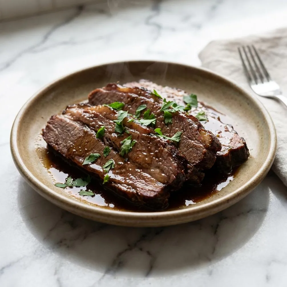 Secret to the best Tender Braised Beef Brisket