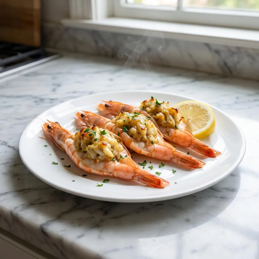 The Best Crab Stuffed Shrimp in 3 steps