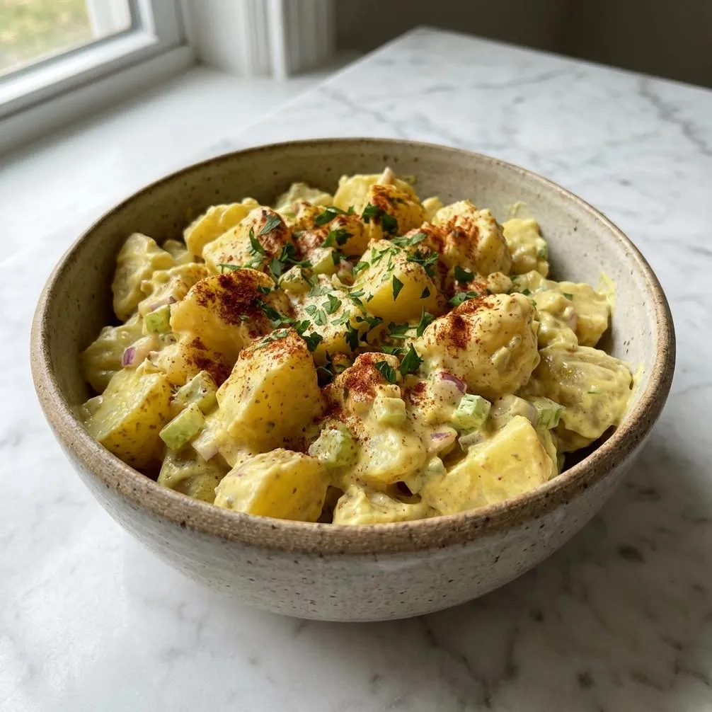 Vegan Southern Potato Salad Old-Fashioned Side