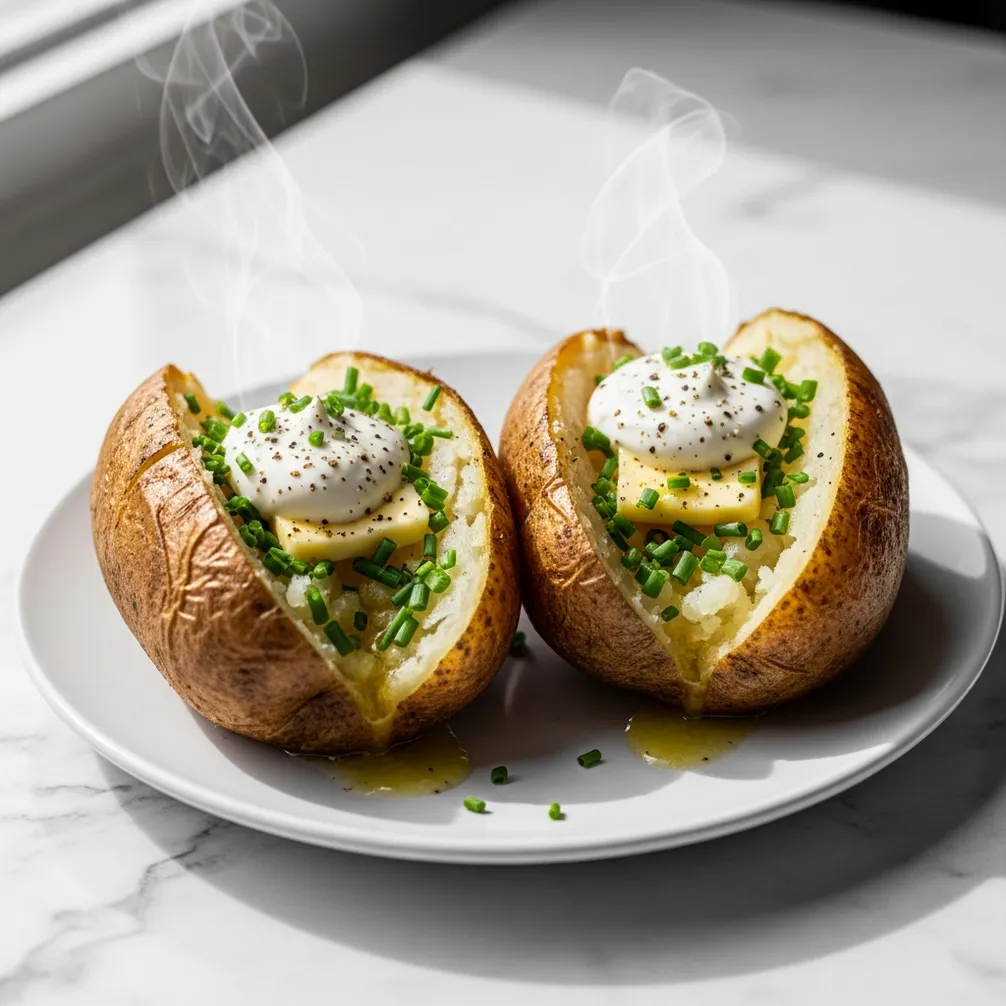 Baked Potato Halves