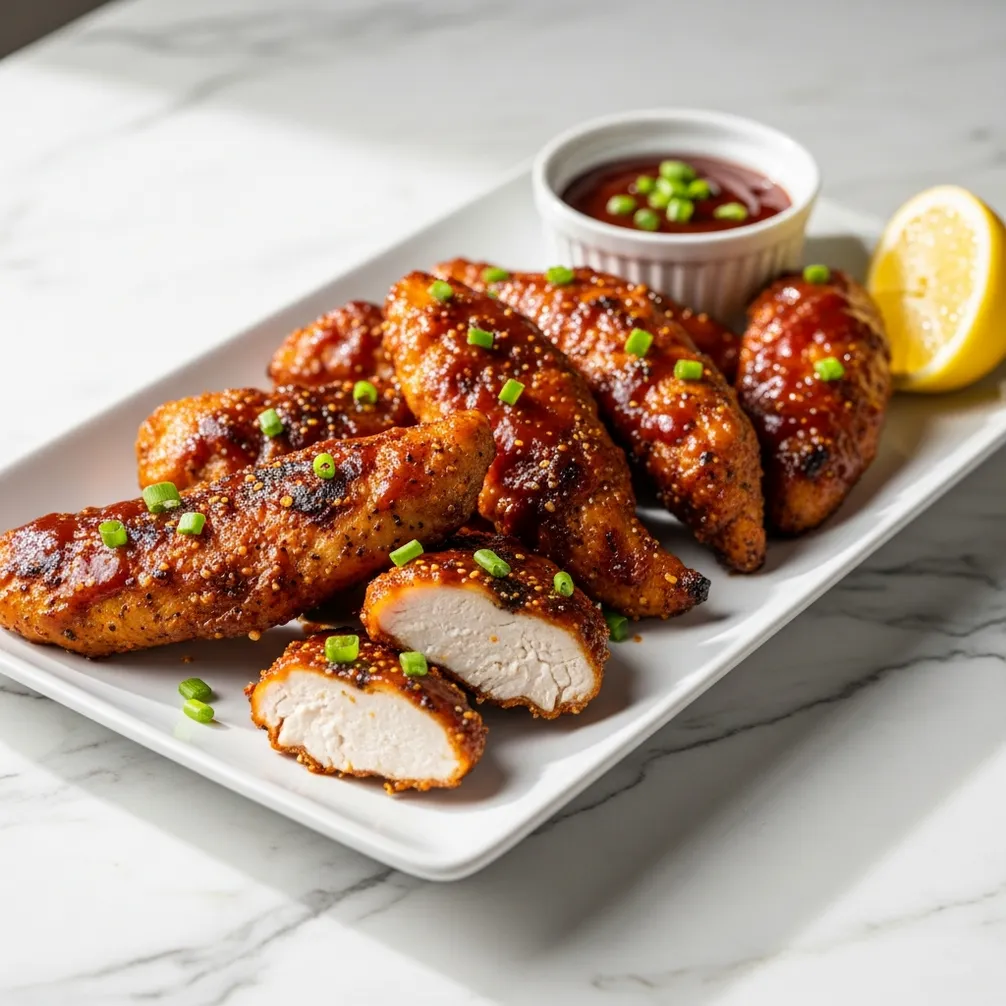 Bbq Cajun Chicken Tenders in 30 Mins