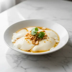 Chinese Tofu Pudding 10 Min. Recipe featured