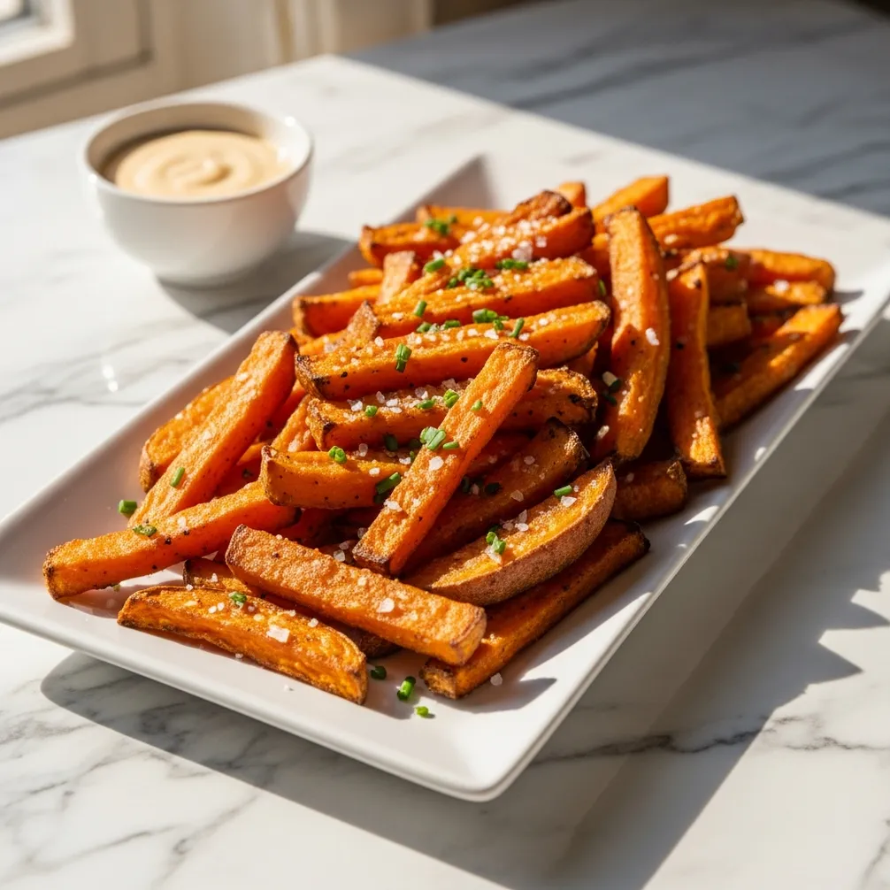 Crispy Oven Baked Sweet Potato Fries