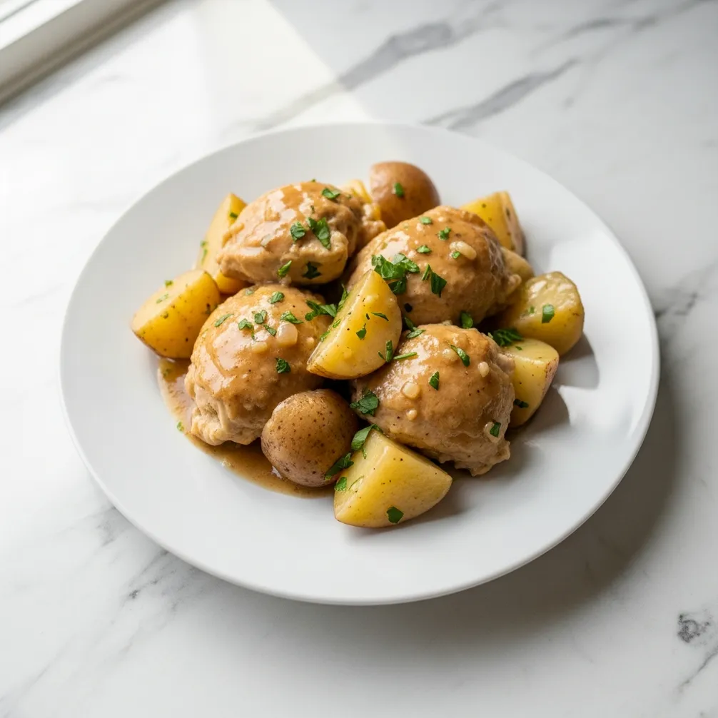 Deliciously Easy Instant Pot Potato Chicken