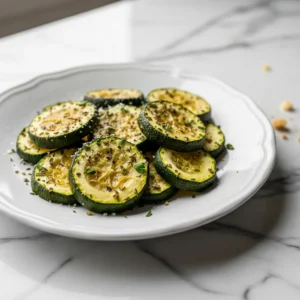 Easy Baked Zucchini featured