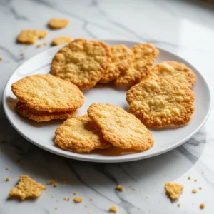 No Roll Cassava Flour Crackers featured