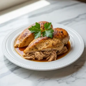Slow Cooker Chicken Breasts featured