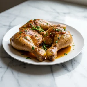 Slow Cooker Chicken Legs featured