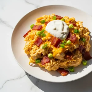 Slow Cooker Crack Chicken featured