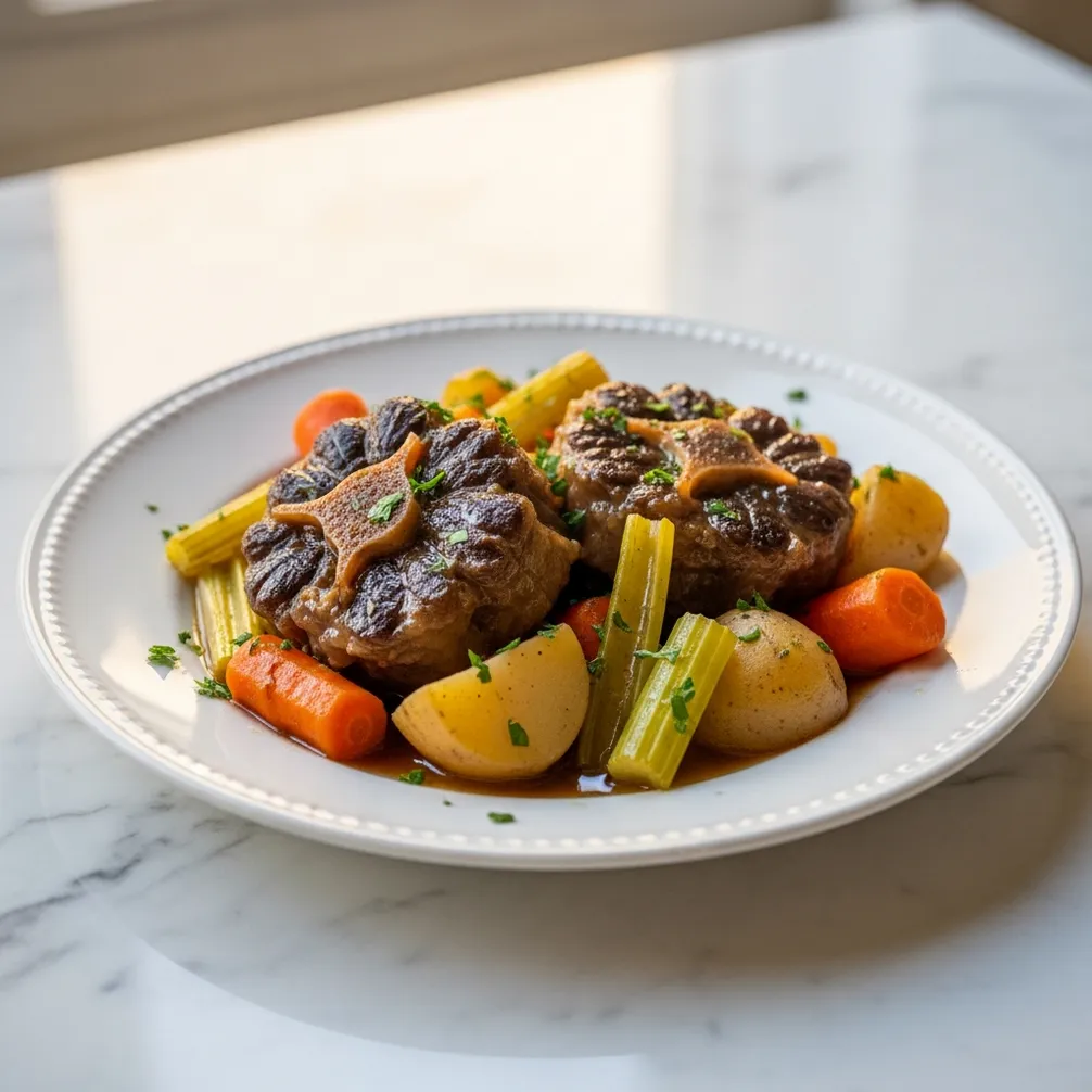 Slow Cooker Oxtail Recipe