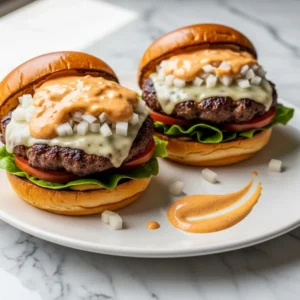 Smash Burgers With House Sauce featured