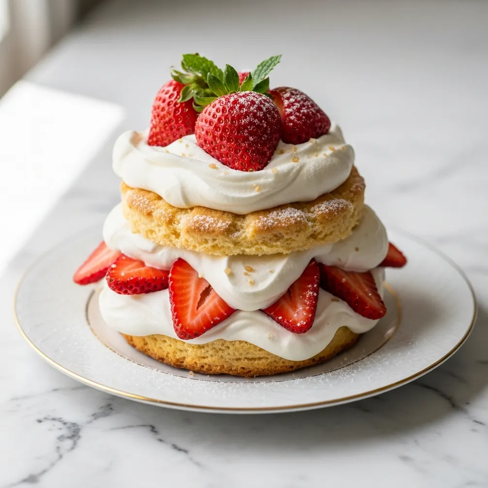 15-Min Strawberry Shortcake