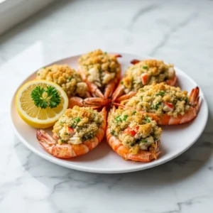 Stuffed Shrimp Recipe featured