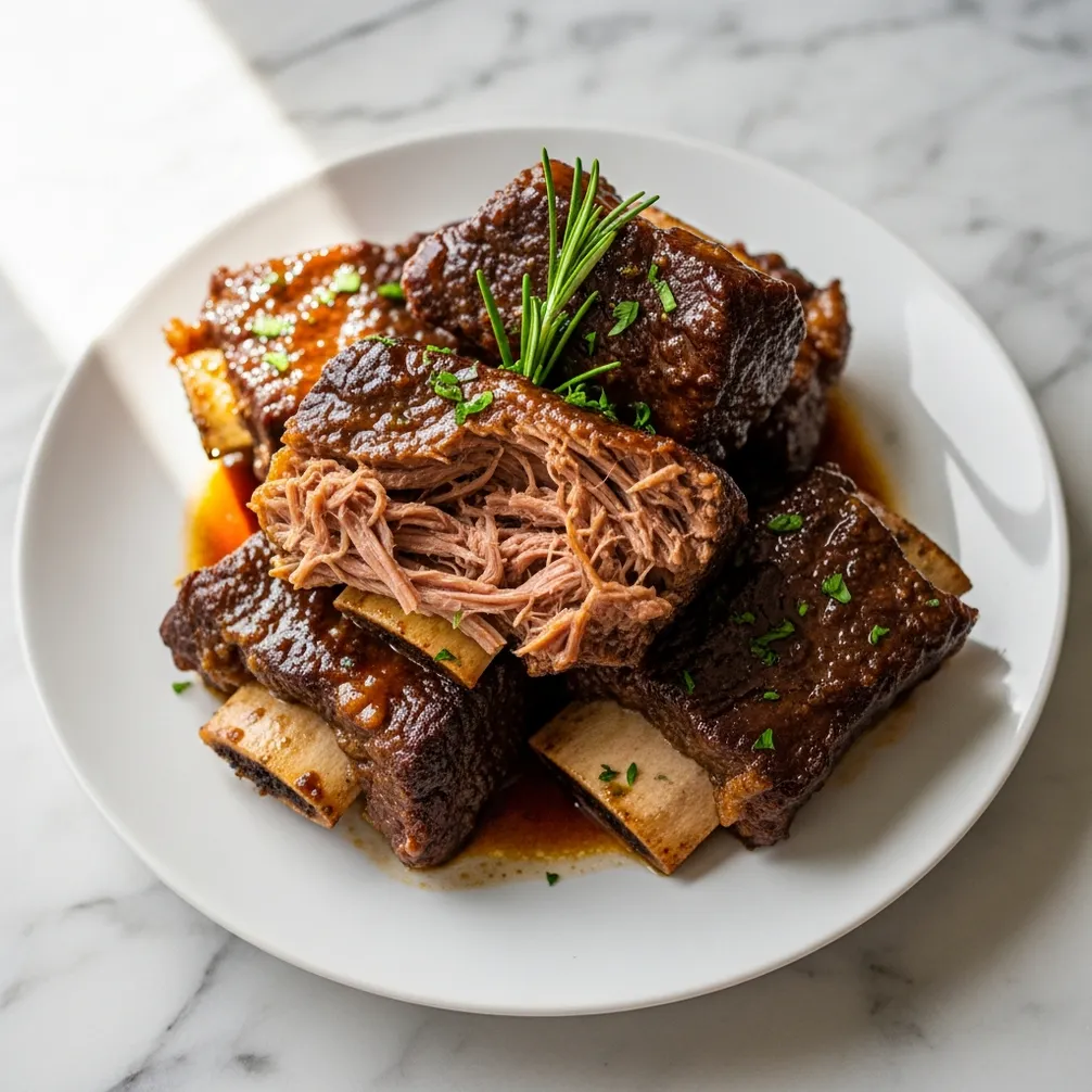 Super Tender Crockpot Beef Short Ribs Recipe