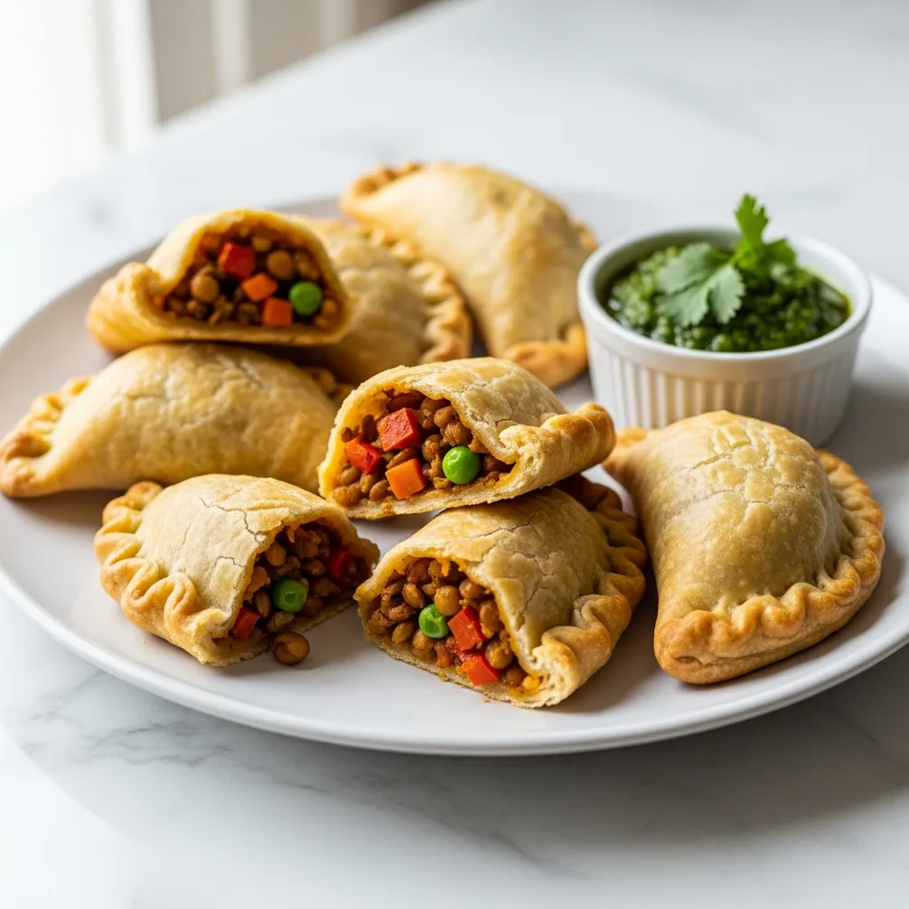 Vegan Lentil Empanadas Recipe With Veggie